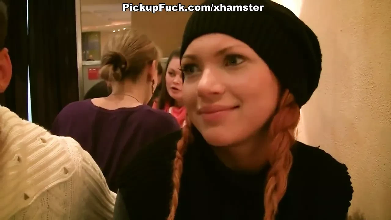 Foxy girl sucks cocks in the restaurant