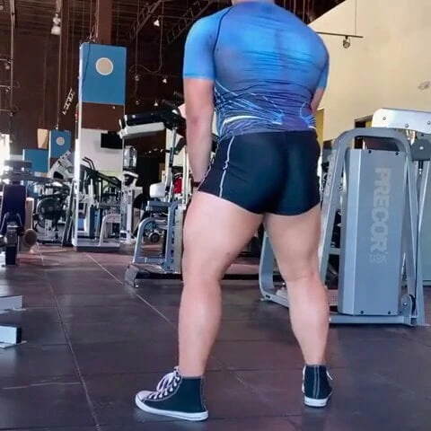 Big muscle ass