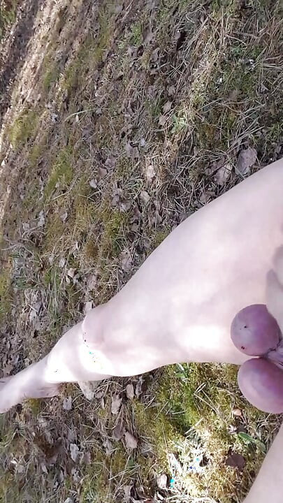 Played naked in the forest