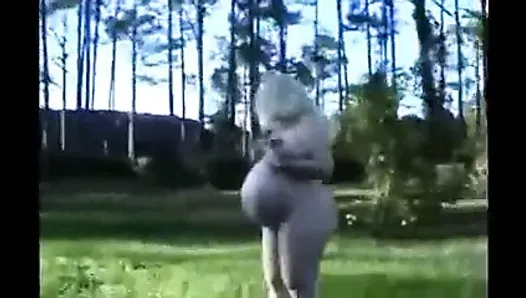 pregnant outdoor