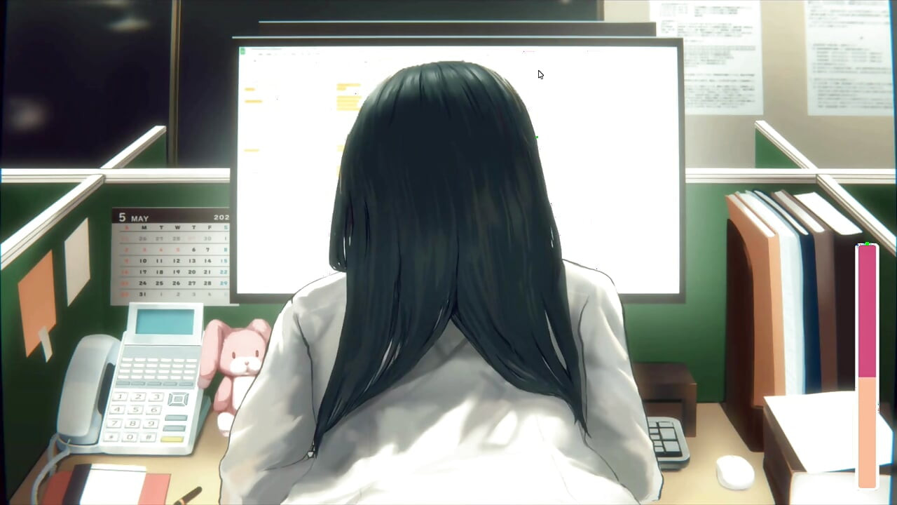 Hentai Game – This Office Worker Keeps Turning Her Ass Towards Me