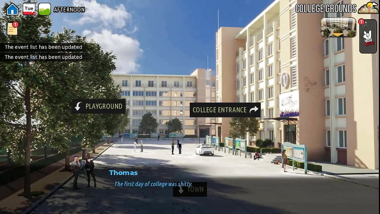 Sunville的熟女：学生 第8集