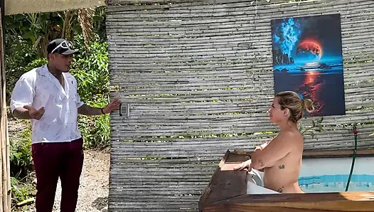 Perspektive: Wilde Begegnung Mit Hotelempfangsdame, Big Ass,