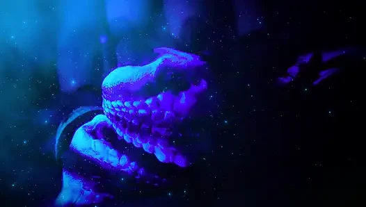 RITUAL SEKS TANPA TAMPAK DARI DIMENSI LAIN! DINOSANG MENJILAT KONTOL DAN MEMBUATNYA MUNCRAT!