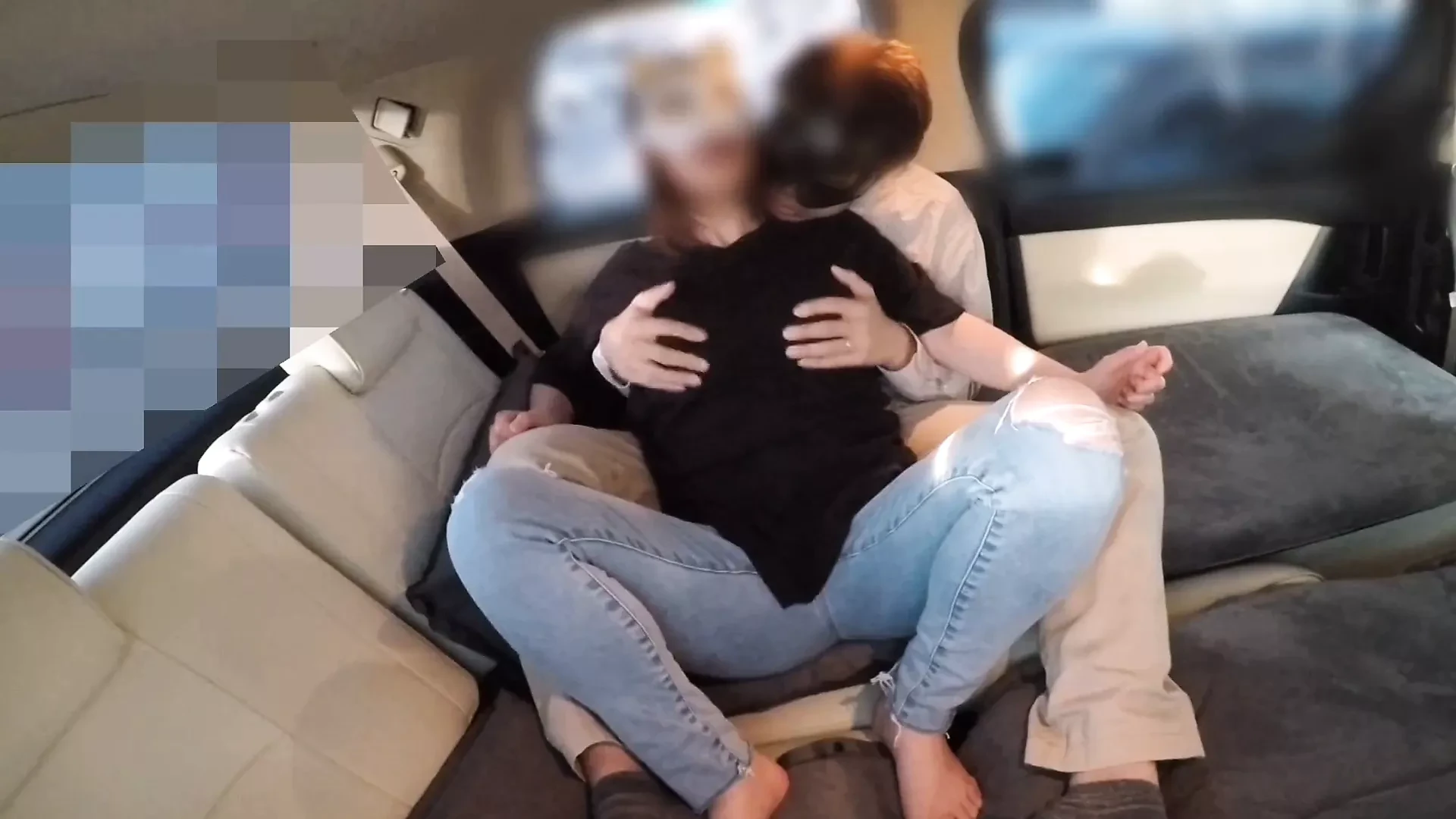 Stopping A Married Woman's Nipple Orgasm On Her Way Home From Work And Making Her Cum Continuously With Her Clitoris