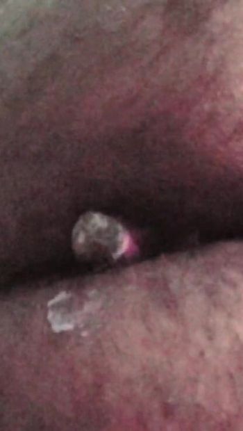 Vegetable in my ass indian big ass hole with brinjal 🍆