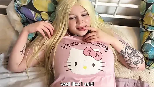 Tender Sex. No Makeup with a Friend's 18-year-old Girlfriend