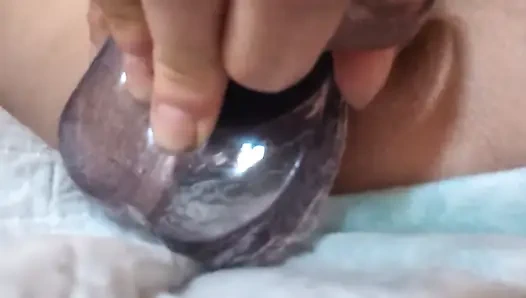 Huge New Dildo Anal Pleasure First Time