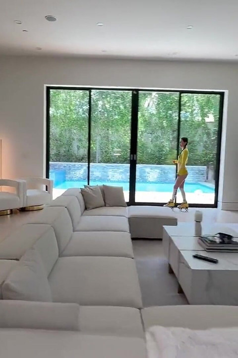 Hairy Bush Teen Railed by Stepdad for Roller Skating in the House