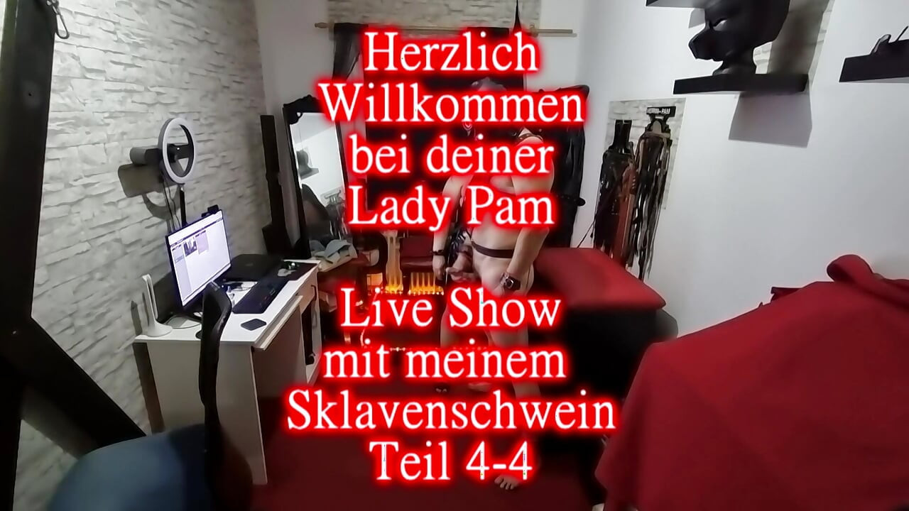 Live Show with My Slave Pig Part 4-4