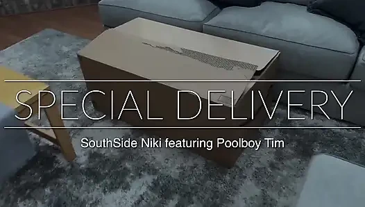 Özel teslimat - sakso w / yüze boşalma