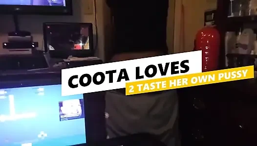 Coota Loves 2 Taste Her Own Pussy