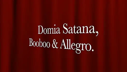 Domina Has Allegro and Booboo to Do Some Foot Worship.
