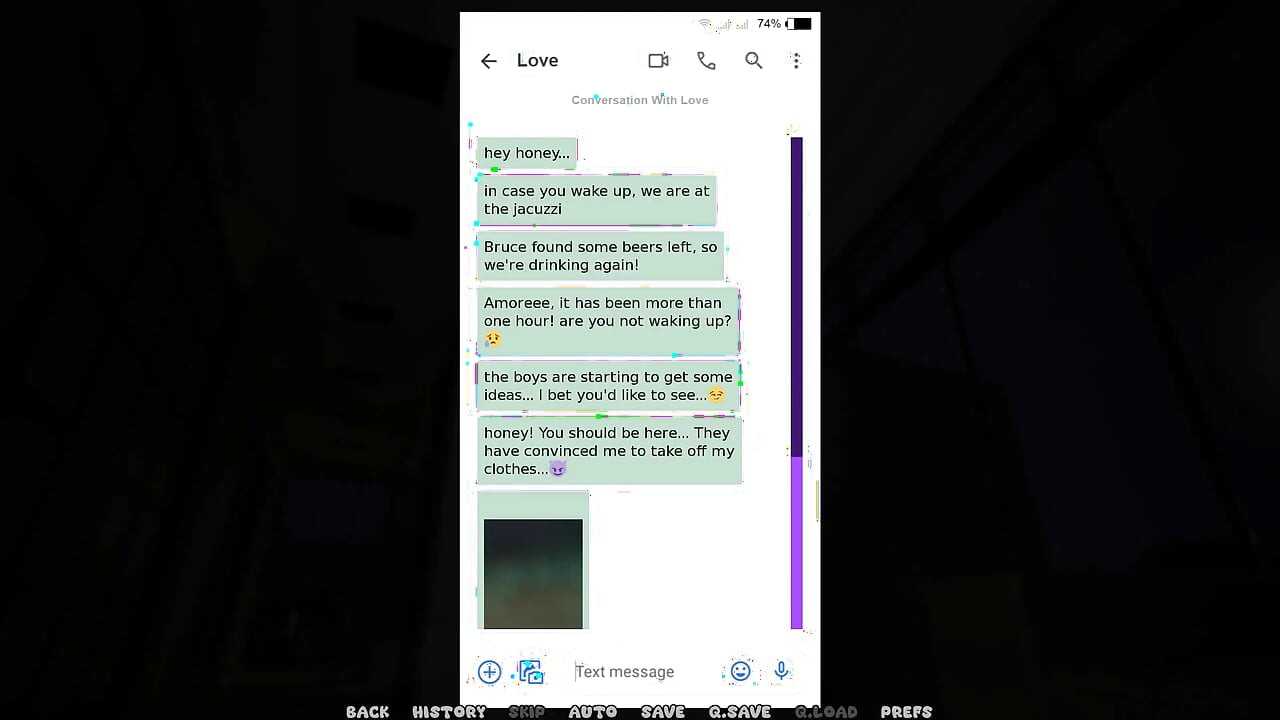 Mi esposa caliente italiana envía videos porno y fotos a su esposo de ella y sus mejores amigos - episodio 24