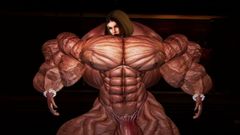 Deusa gigante muscular quebrando um cara (trailer)