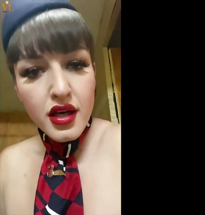 Vivienne L'amour - Fucked by the Air Hostess - Virtual Sex POV