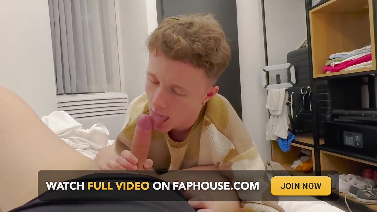 Tiny Twink Benny Fox Gets a Hot Facial From Luke Catton
