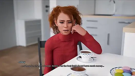 Lust academy #8: faith gave me a massage, Adelle is almost nude at the club