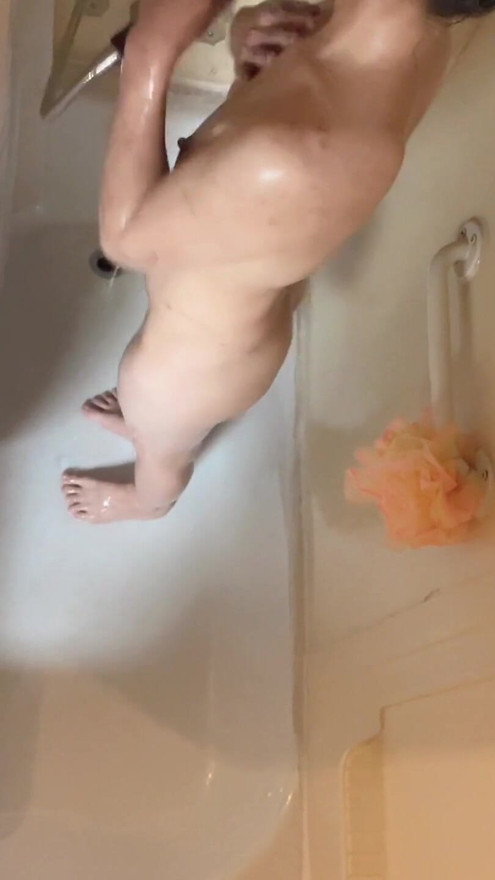 Pov hana in shower time pov video | Clip 1