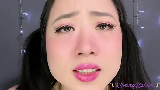 Güzel Asyalı yüzüne yakın mastürbasyon teşviki -asmr 31 talimatı