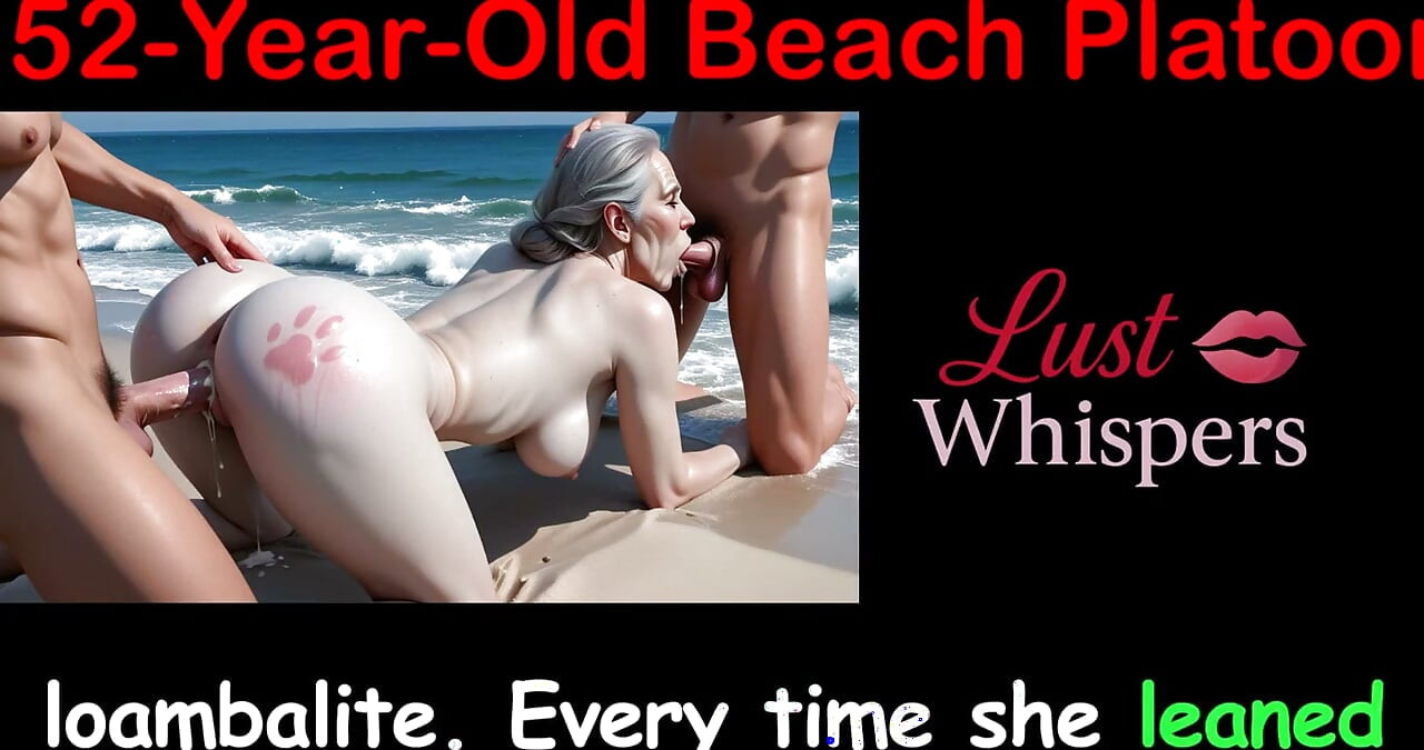 52-year-old Beach Platoon - English Sex Story