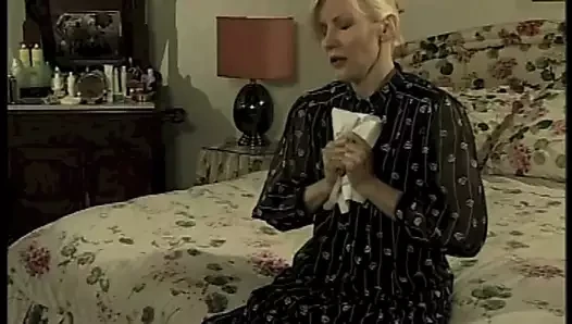 A Threesome in the Bedroom While a Couple Spies and Fuck in the Corridor