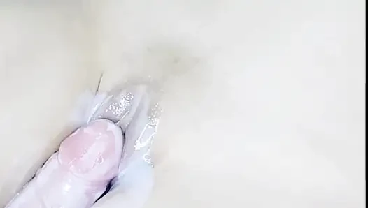 Petite Thai: Daddy, they found me masturbating and smeared cum on my vagina