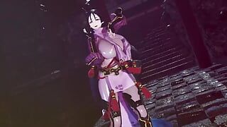 Mmd R-18 anime meisjes sexy dansend (clip 95)