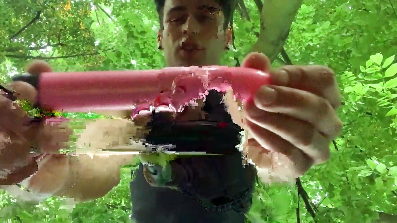 Vibrator Inside + Squats = Shaky Anal Orgasm