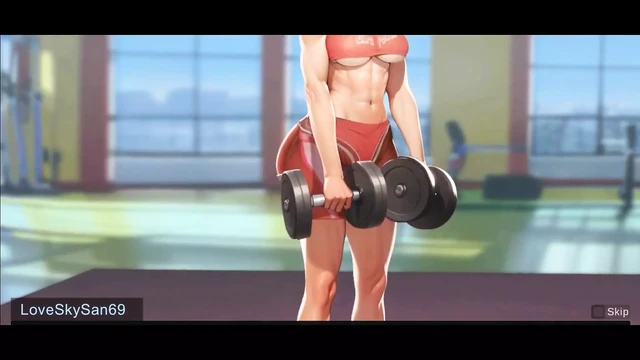 Taffy Tales V0.95.7 Part 86 Gym Tease by Loveskysan69