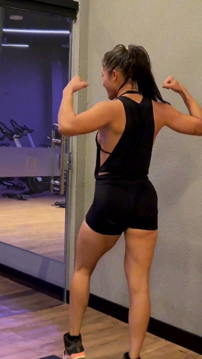 Latina's Gym Warm-Up Leads to Intense Creampie! | Clip 1
