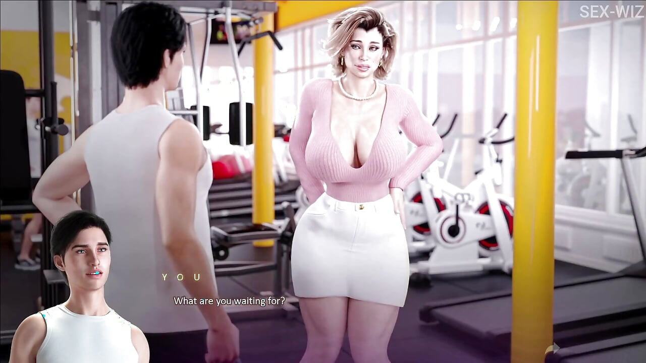 Apocalust: I Take Pictures of My Stepmother at the Gym - Beautiful Hot MILF, Huge Tits