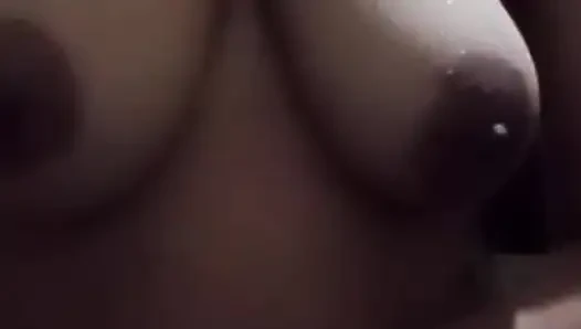 "Honey, I'm going to take a shower, come and suck my nipples.