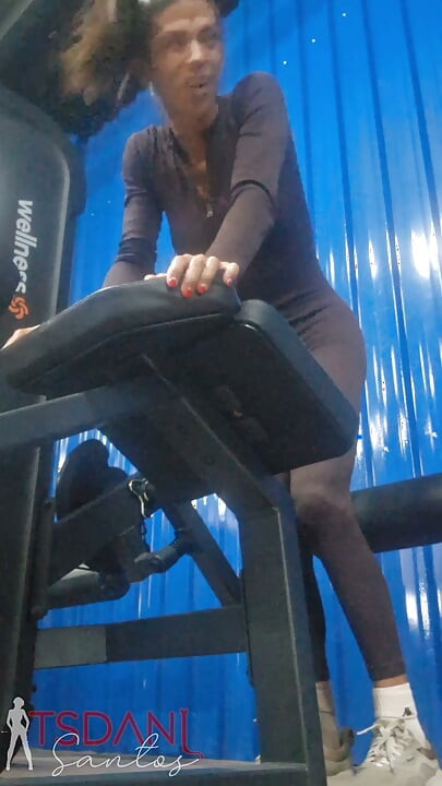 A Short Video at the Gym, Just Chilling, Doing My Workout.