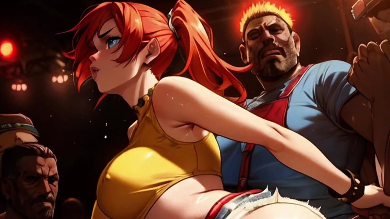 Misty desiste de bolas de para grandes bolas pretas suadas