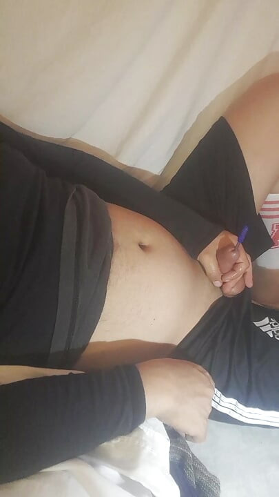 Barra de hierro dentro de mi pene
