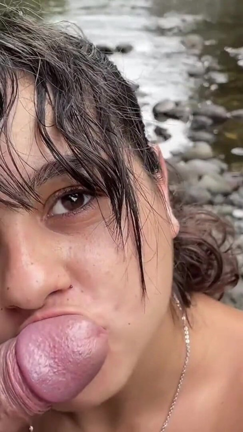 My busty stepsister offers me her throat | Clip 2