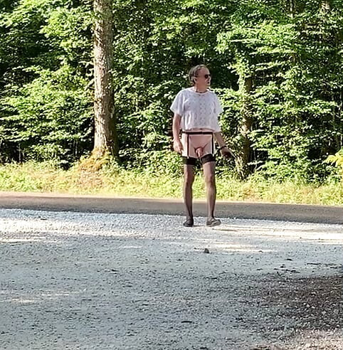 Sculling on the departmental road