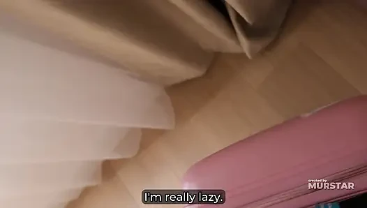 Ой... Пасынок случайно кончил в мачеху после траха ее в общей постели ночью в гостиничном номере с Flexy Lover
