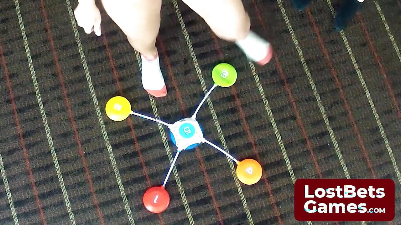 The Horny Lesbians Playing a Strip Pod Stomp Game