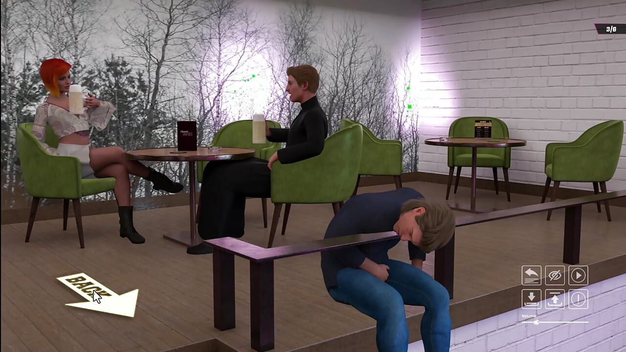 Steps of Debauchery 47 Riley Got a Big Butplug From Mr X and She Added It for Richard to See