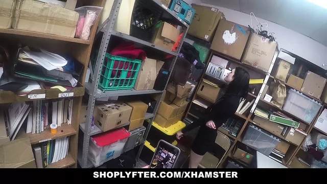 Shoplyfter - Pale Skinny Teen Banned & Fucked For Stealing