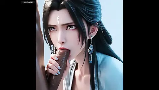 Bokong itu jadi rendering- hentai animasi 3D
