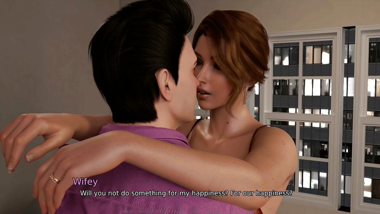 Wifey unbound - una historia de - parte 10: la esposa real se ha ido - solo queda la esposa caliente creciente