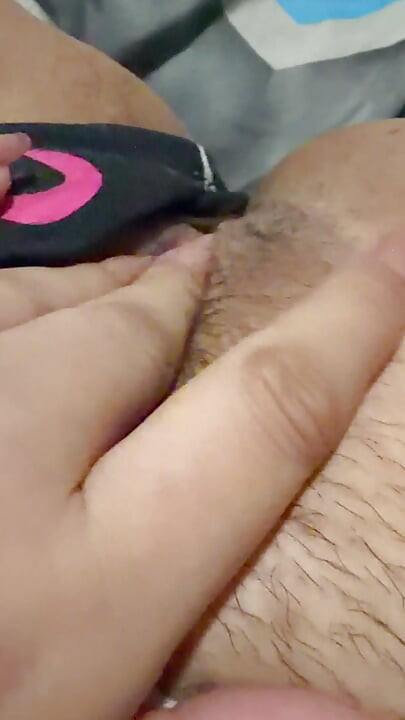 She likes to jerk me off her pussy well until she cums