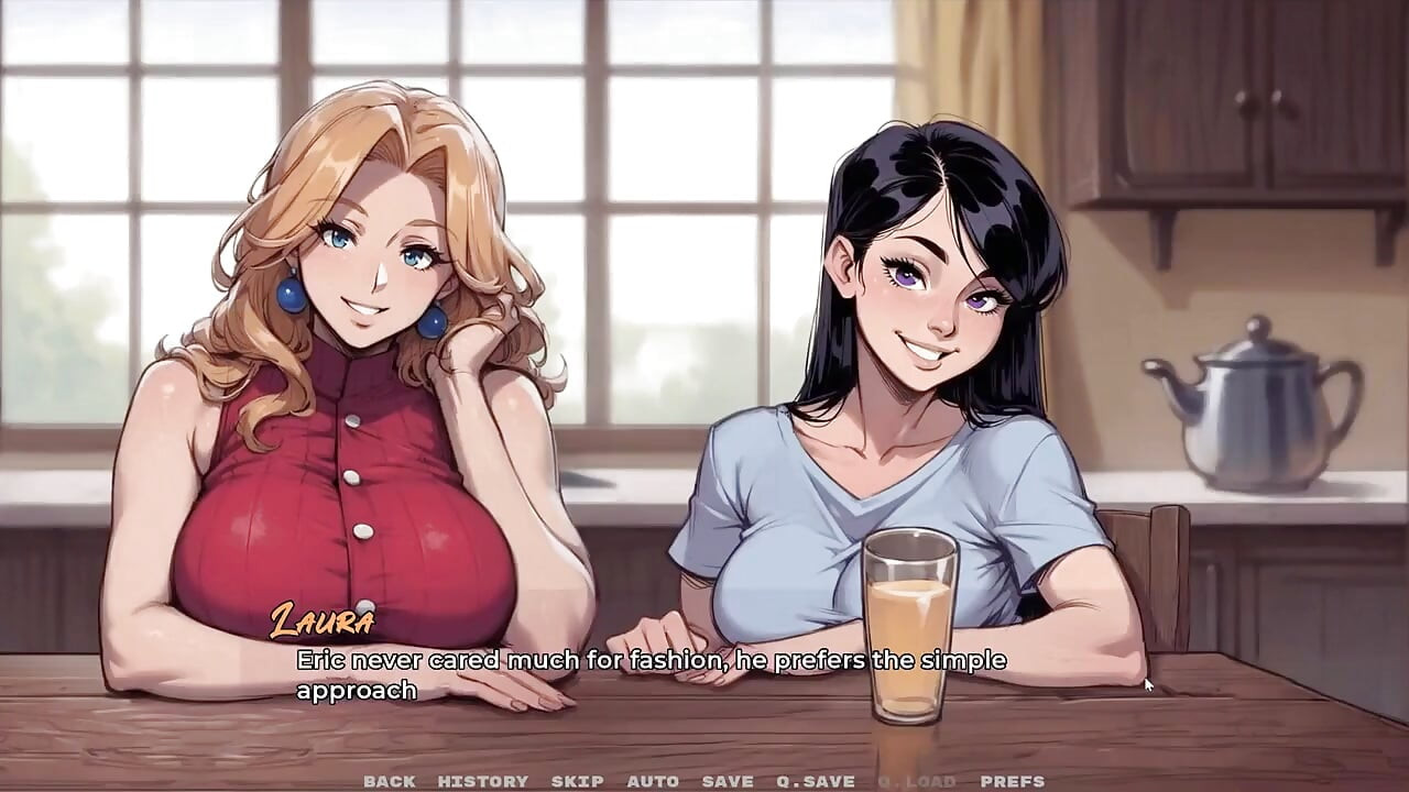 My New Girlfriend Taboo Hentai Game Ep.48 Caught by My Father in Law with My Step Mom and GF in the Kitchen!