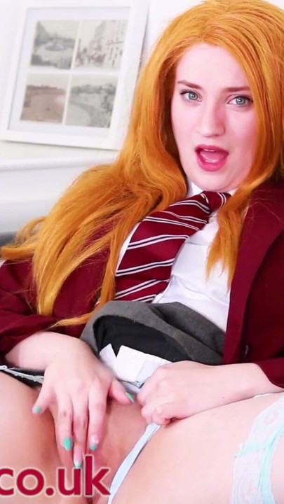 Victoria Greene Squirts And Makes A Huge Mess In Her School Uniform | Clip 1