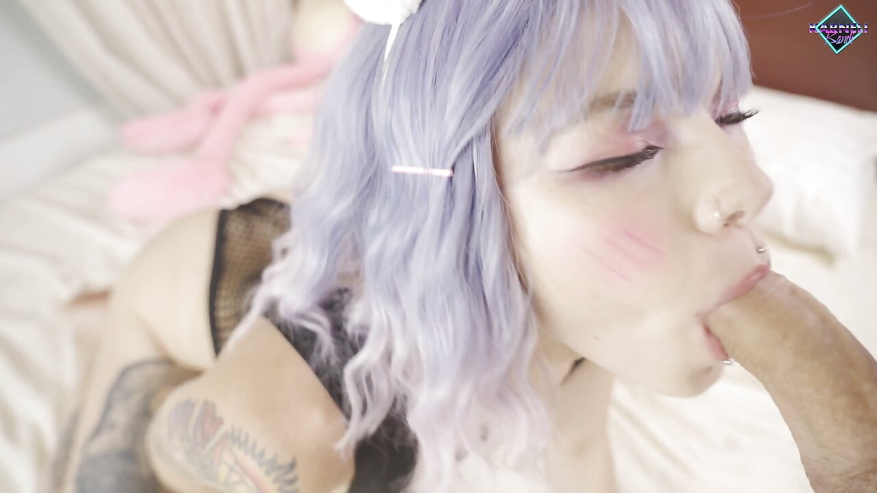 Kawaii teen loves to suck big dick and eat sweet cum