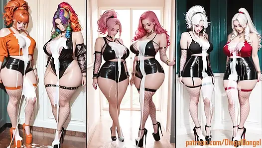 Chapter 2: Anime Hotties love cum on there bodys