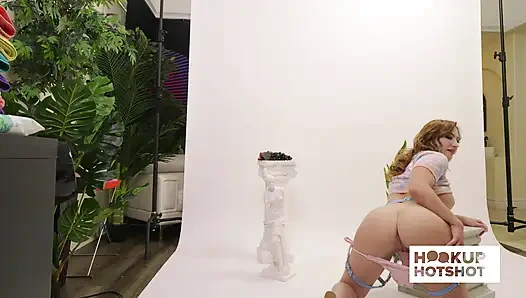 Bts - mürekkepli güzellik Sophia Locke kamera arkası flört ediyor!